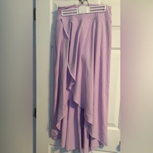HALARA Light Purple Maxi Skirt